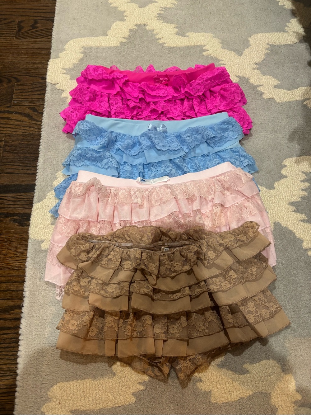Bundle of Ruffle Shorts